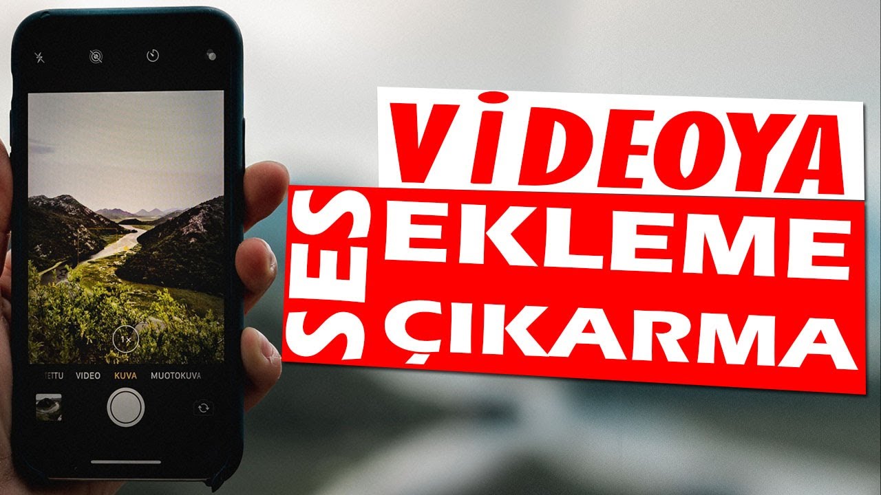 Videodan Ses Nasıl Çıkarılır?