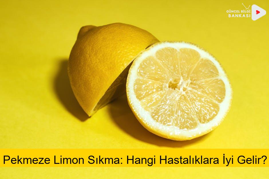 Pekmeze Limon Sıkma: Hangi Hastalıklara İyi Gelir?